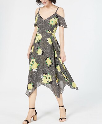 skinny midi dress MADELINE Spaghetti Strap Cutout Midi Dress