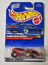 Hot Wheels Car Red TWIN MILL II New HW 1999 Game Over Series FINAL FIGHT IV
