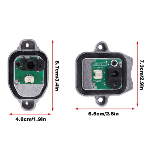 LED Headlight LED Module Set 63117419615 For 2015-19 BMW 320i 328i 330i F30 - Picture 3 of 15