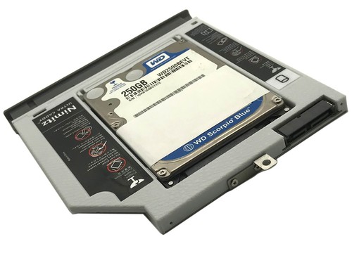 2do HDD SSD Disco Duro Caddy Para Lenovo ideapad 320 520 330 con Placa Facial - Imagen 4 de 6