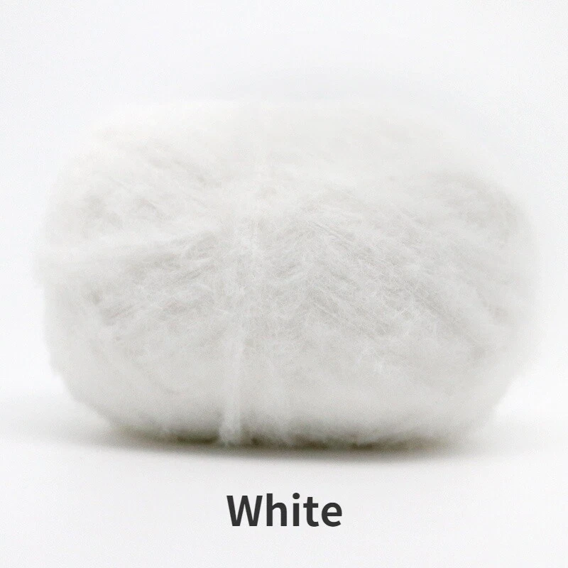 200G Faux Wool Felt Yarn Fluffy Knitting DIY Doll Craft Accessory Material - Image 3 of 4