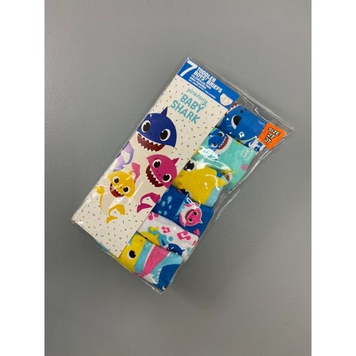 Baby Shark toddler boys 2t-3t brief underwear pack NWT 6 pair
