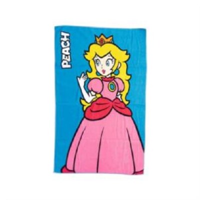 Nintendo Super Mario Bros Peach Handtuch 50x80cm                        (00860) 