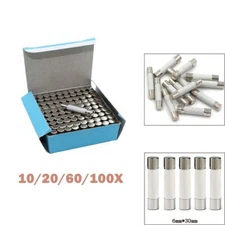 20Amp 250V Universal Microwave Ceramic Tube Slow Blow Wire Ovens Fuses Set USA