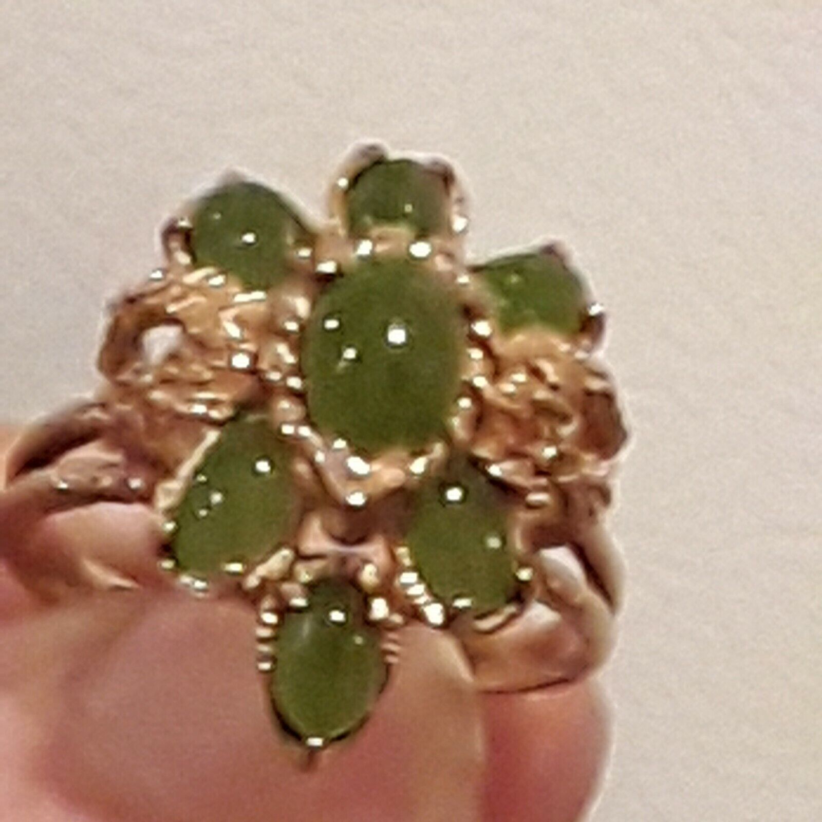 Jade cocktail ring – Maison Mohs