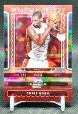 2019-20 Panini Contenders Optic Winning Tickets Red Cracked Ice Chris Bosh SP #7