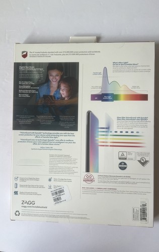 ZAGG (Glass Elite VisionGuard+) for Apple iPad Pro 11-inch (Gen 3/2/1) & Air 4th - Picture 3 of 3