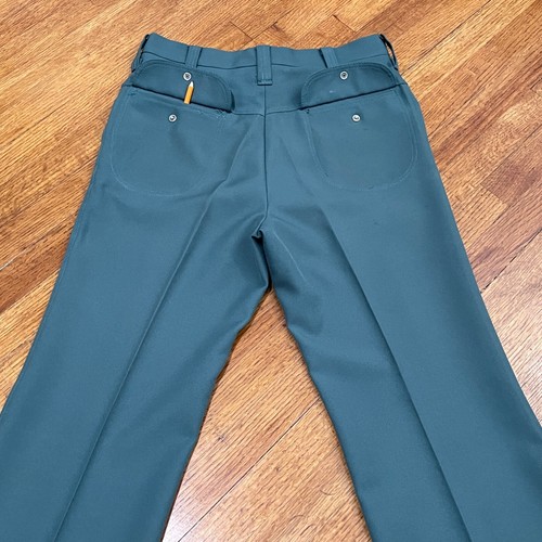 Pantalones De Colección Tobias Kotzin A1 Hombres 29x32 Acampanados Campana Pantalones Disco EE. UU. AÑOS 70 - Imagen 14 de 16