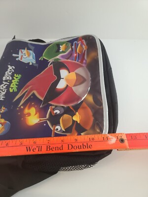 BORSA PIATTA CON PATELLA ANGRY BIRDS 30x38 cm 13620