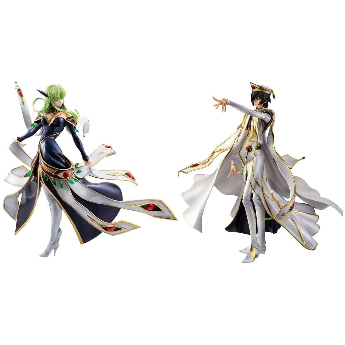 CODE GEASS - Lelouch vi Britannia & C.C. Pvc Figures
