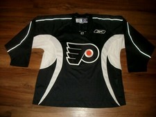 VINTAGE NEW W/O TAGS PHILADELPHIA FLYERS HOCKEY JERSEY REEBOK XL (52) #17 CARTER