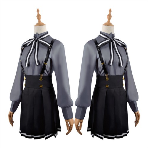 Spy Room Lily Strap Skirt Annett Dress Cosplay Costume Womens Party Cos Outfit - Picture 5 of 20