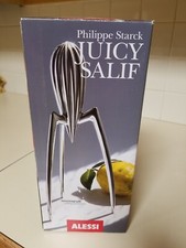 Alessi Juicy Salif di Philippe Starck Spremiagrumi in alluminio spremi agrumi nuovo 
