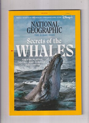 National Geographic May 2021 Secrets of the Whales, The Ocean Issue (Magazine: G
