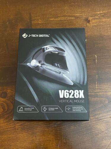 J-Tech Digital Wired Ergonomic Vertical Gaming Mouse NEW Open Box