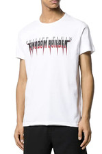 Philipp Plein Platinium Cut Statement Logo Sh...