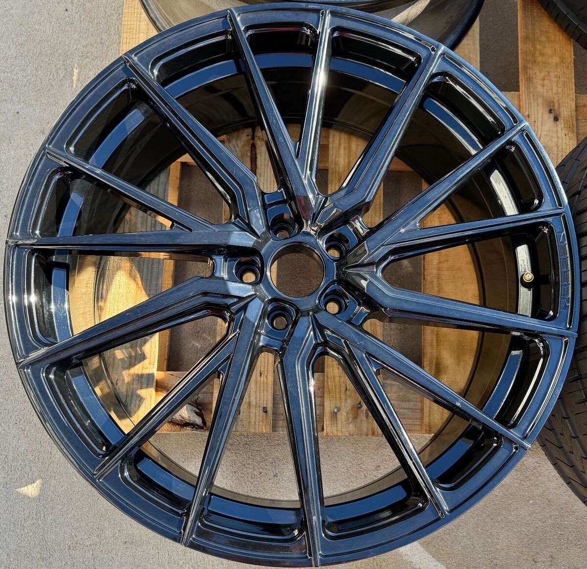 VOSSEN HF-4T DEEP-L 22インチホイール Vossen Hf4T Wheels Rims 22x10.5 5x112 Tinted Gloss Black
