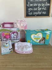baby gift pack 31 diapers, baby bath kit, bibs,pacifier, Baby healthcare Kit