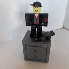 Roblox Skater Boi Figure Includes Cube Hat Figure Skate Board No Code