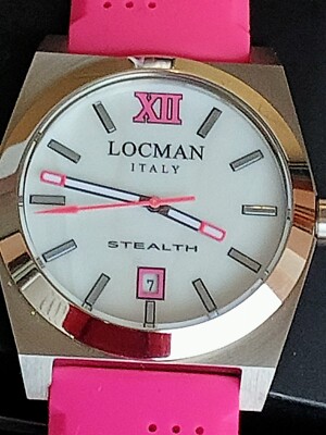 Locman Stealth Titanium ORIGINAL NEW OLD STOCK FULL SET BOX AND WARRANTY PAPERS 
