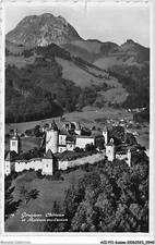 ACIP11-SWITZERLAND-0939 - GRUYERES - CASTLE AND MOLESON SEEN BY PLANE