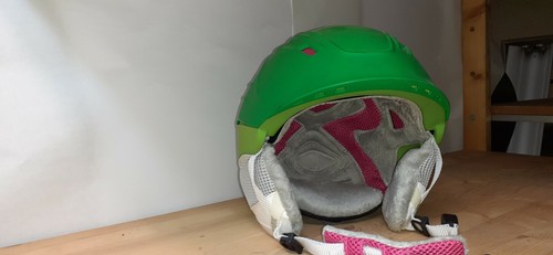 UVEX P2US WL Green - Pink Mat M 55-59 CM Ski Helmet - Picture 2 of 11