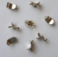 8 WinkelbodenträGer Mit Zapfen, 5Mm Vernickelt RegalbodenträGer 919993/2691