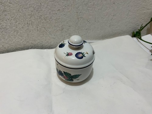 Villeroy & Boch Sugar Bowl & Lid 3" Diameter Luxembourg Anno 1748 G15