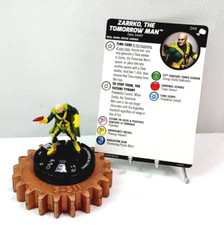 HEROCLIX The Mighty Thor Set Rare 043 Zarrko, the Man of Tomorrow w/Card