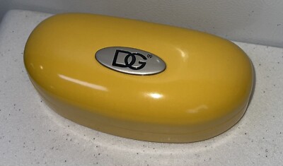 D&G Hard Yellow Sunglasses / Eyeglasses Case Dolce&Gabbana reimagines the Shooter, pairing signature  main image 4