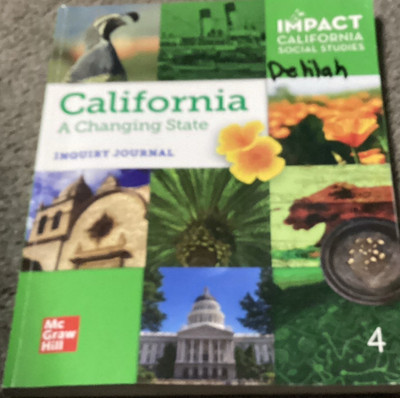 IMPACT CA Social Studies: A Changing State Inquiry Journal 2019