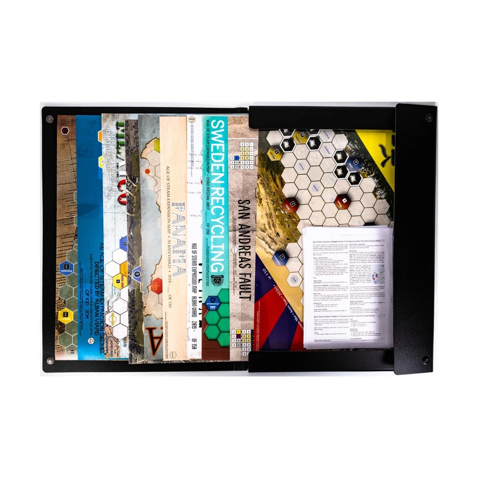 Colección De Mapas Age Of Steam De Alban Viard AOS - 11 Mapas Doble Cara! NM - Imagen 2 de 2