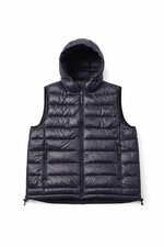 Calvin Klein Mens Navy Quilted Hooded Puffer ...