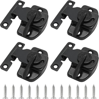 Biaungdo 4 Pieces Metal Dining Table Locks Dining Training Table Buckles Latches