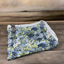 Mark and Graham/Pottery Barn Sanderson Dog Pillow Bed Cover Only Medium Blue