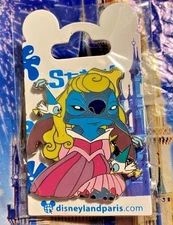 💮 Stitch Crashes Sleeping Beauty - Disney DLP Aurora Stitch with Ducklings Pin