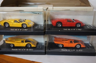 1/43 Solido diecast Retrospective Le Mans Set #3 12 unbuilt Series 7177