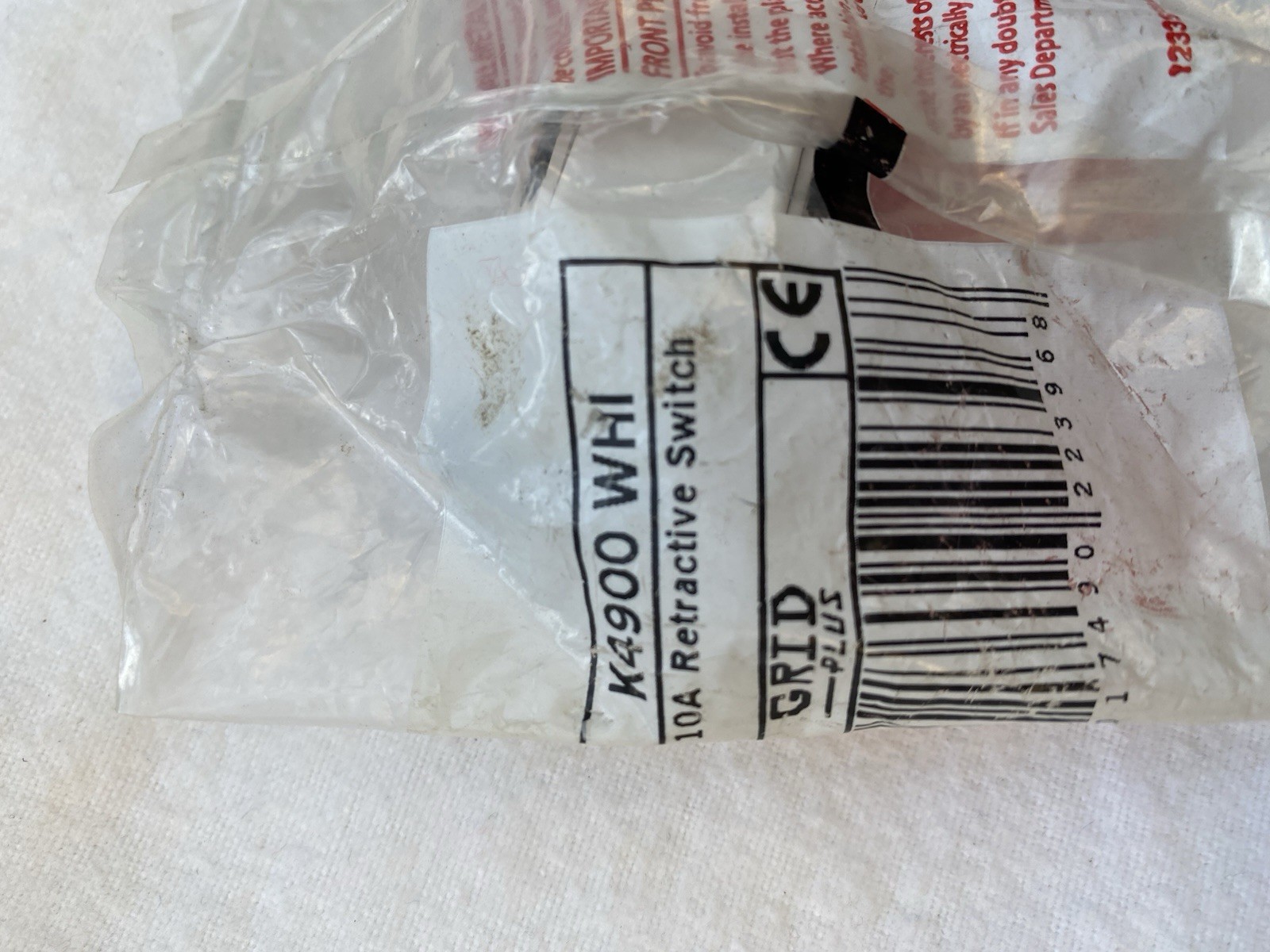 10A Retractive SwitchGRIDTPLUSCE