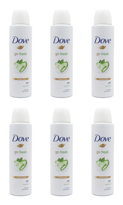 Dove go fresh Gurkenduft Deo Spray Anti-Transpirant NV 6x150ml EAN8720181347092