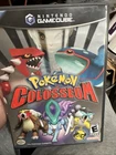 Pokemon Colosseum Black Label Nintendo GameCube 2004 Complete CIB Manual Disc