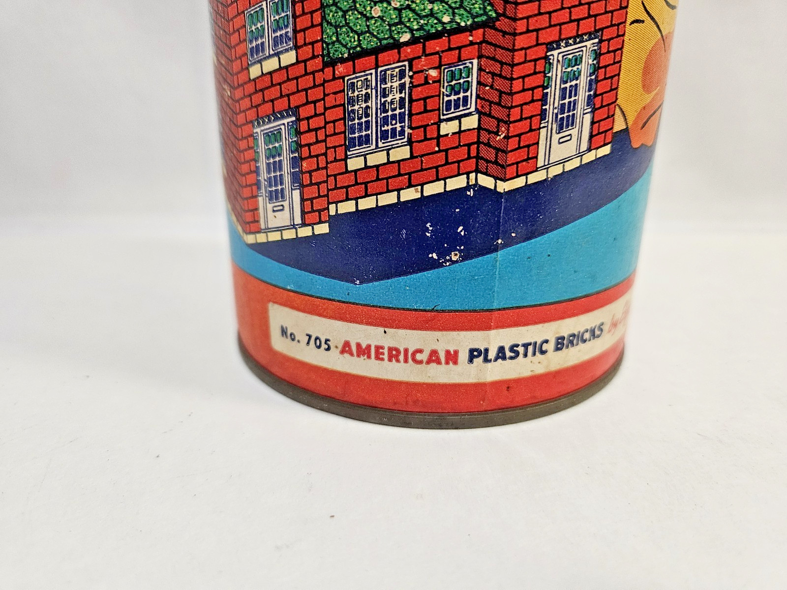 Vintage Elgo American Plastic Bricks #705 (Incomplete Set)