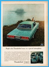 1964 Ford Thunderbird Landau Green T Bird Leather Bucket Seats Car 1963 Photo Ad 1964 Ford Thunderbird Landau Green T Bird Leather Bucket Seats Car 1963 Photo Ad