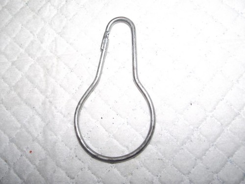 VINTAGE SHOWER CURTAIN HOOKS, PK OF 24 - Picture 2 of 2