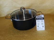 New VIKING Cookware 3-Ply Hard Anodized 4Qt Stockpot /Soup Pot #40051-0224GB