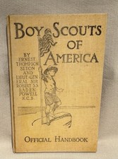 Boy Scout of America 1910 Original Official Handbook E. Seton R. Baden-Powell