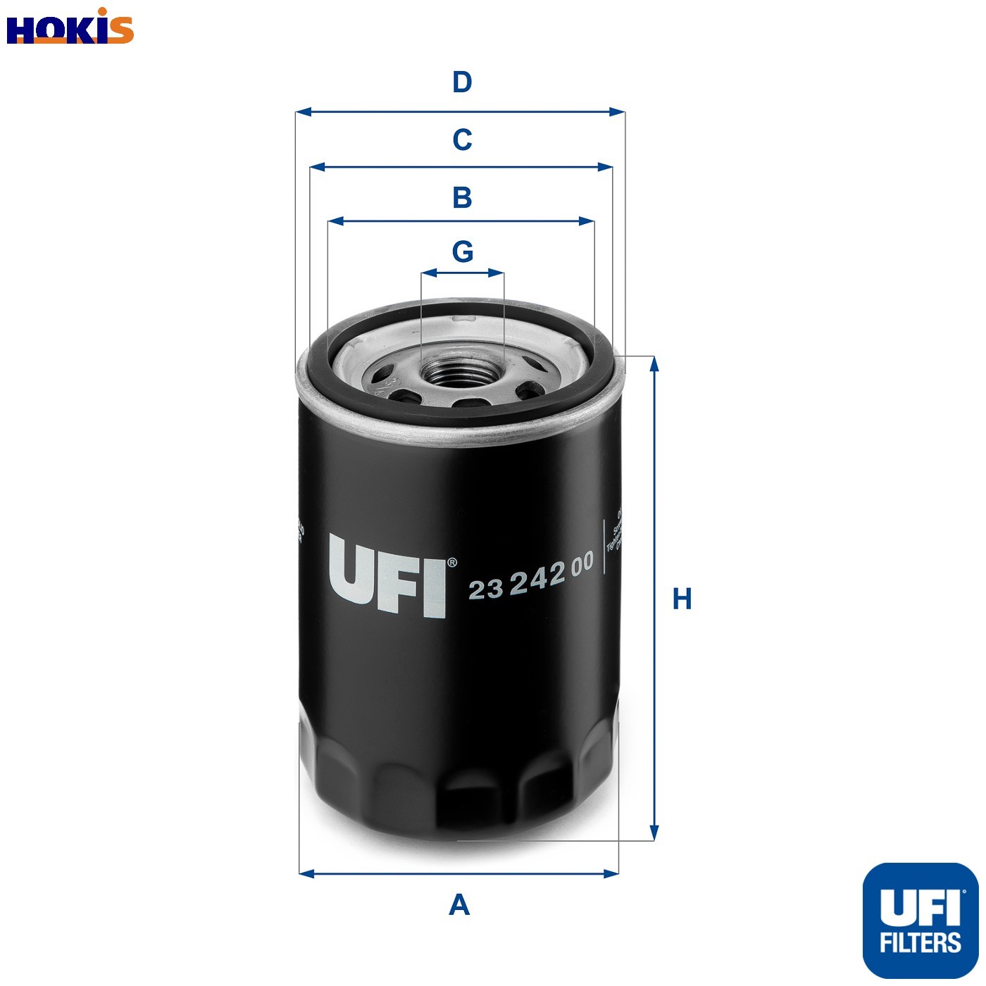 Ufi Filters Ufi 23.242.00 Oil Filter - Image 5