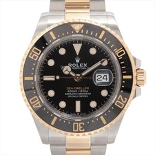 Rolex Sea-Dweller 126603 SS×YG SS×YG AT black dial