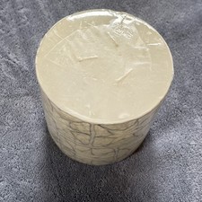 Large 3-Wick Pillar Unscented Candle - Star Pattern or Flower Pattern