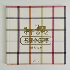 COACH Small Catalog Purse Scarves Belts Perfu...