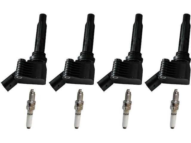 For 2023 Bentley Continental Ignition Coil and Spark Plug Kit 38154HVTK 4.0L V8